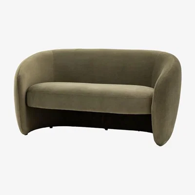 Olivia's Gallery Interiors Canto 2 Seater Sofa in Moss Green