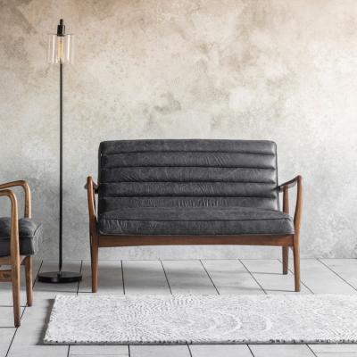 Olivia's Gallery Direct Datsun 2 Seater Sofa Antique Ebony