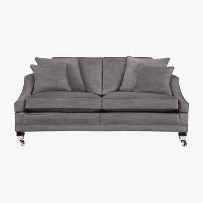 Olivia's Duresta Hornblower Monarch 2.5 Seater Sofa / French Grey