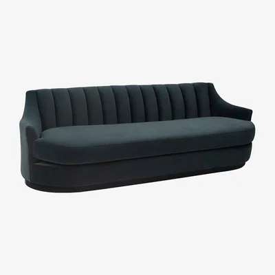 Olivia's Liang & Eimil Eros 2 Seater Sofa Baxter Deep Sea