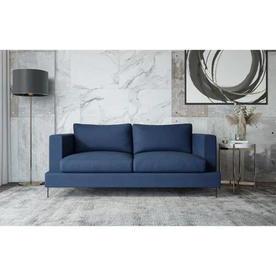 Out & Out Original Lazy - 2 Seater - Navy Velvet
