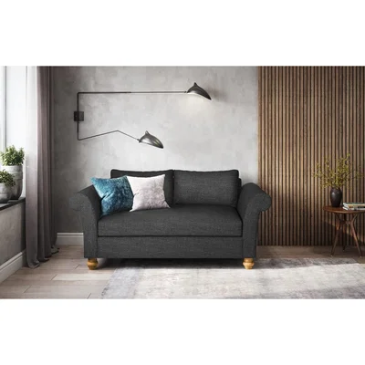 Out & Out Original Victoria - 2 Seater Sofa - Textured Dark Grey