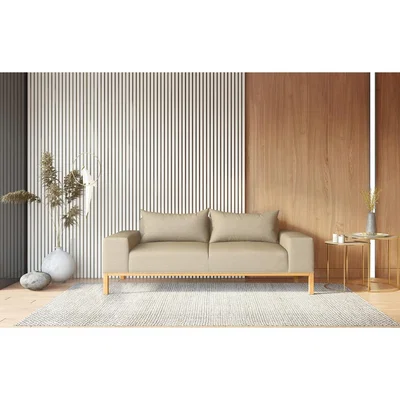 Out & Out Original Adam - 2 Seater Sofa - Knitted Beige