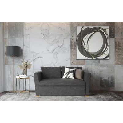 Out & Out Original Evora - 2 Seater Sofa - Textured Dark Grey