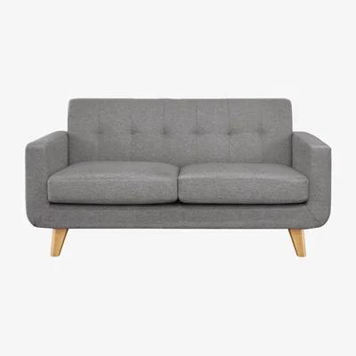 Out & Out Original Guarda - 2 Seater Sofa - Grey Herringbone