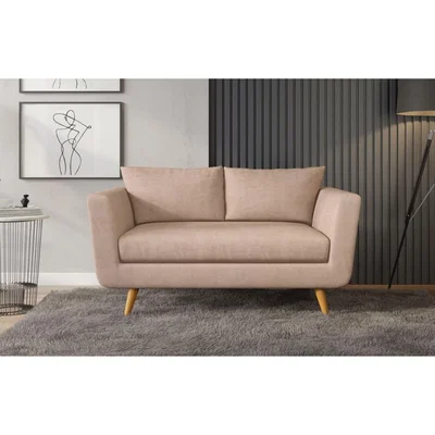 Out & Out Original Mabel - 2 Seater Sofa - Beige Velvet
