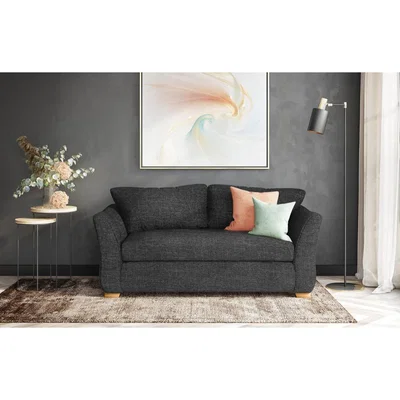 Out & Out Original Sofia - 2 Seater Sofa - Textured Dark Grey
