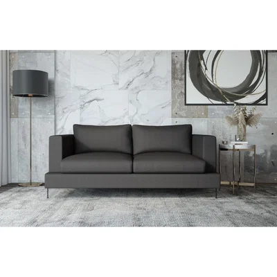 Out & Out Original Lazy - 2 Seater - Knitted Black