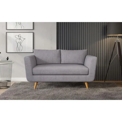 Out & Out Original Mabel - 2 Seater Sofa - Soft Light Grey