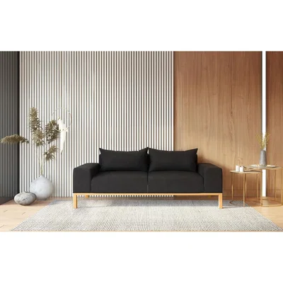 Out & Out Original Adam - 2 Seater Sofa - Matte Black