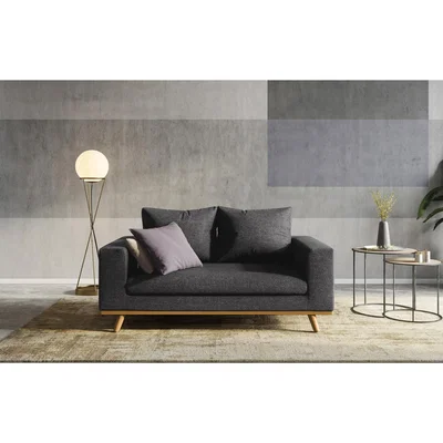 Out & Out Original Olivia – 2 Seater Sofa - Textured Dark Grey