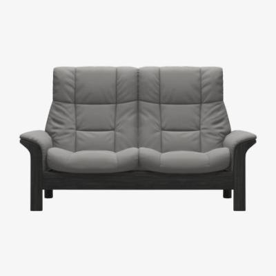 Downtown Buckingham 2S High Back Paloma Silver Grey/Grey