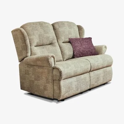 Downtown Sherborne Malvern Small 2 Seater Fabric Fixed Sofa