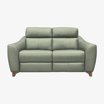 Downtown Downtown G Plan Monza 2 Seater Sofa - Fabric Grade C, Leather