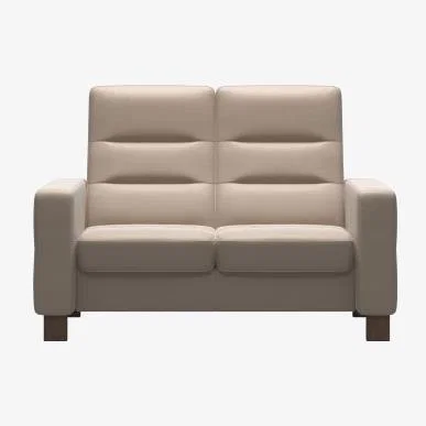 Downtown Stressless Wave High Back 2 Seater