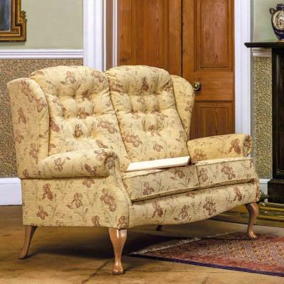 Downtown Sherborne Lynton Fireside Fabric Settee