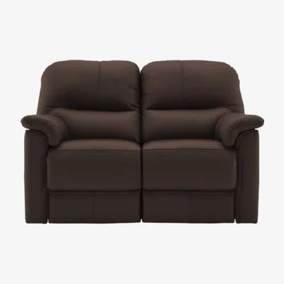 Downtown G Plan Chadwick Leather 2 Seater Electric Double Recliner With USB
