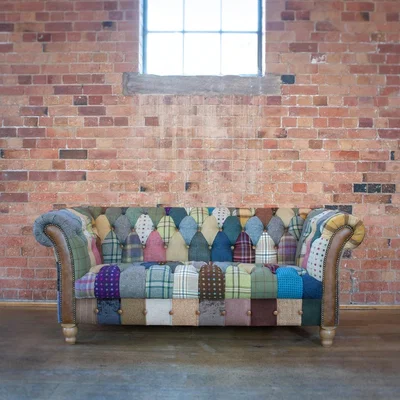 Downtown Downtown Jester Harlequin Patchwork 2 Seater Sofa