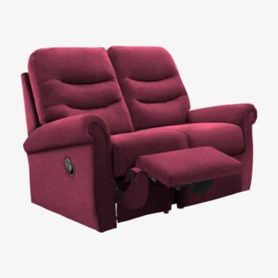 Downtown G Plan Holmes Fabric 2 Seater Electric Recliner Sofa Left Hand Facing