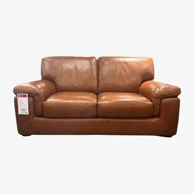 Downtown Downtown Annie 2 Seater Sofa in Brandy Coloured Leather