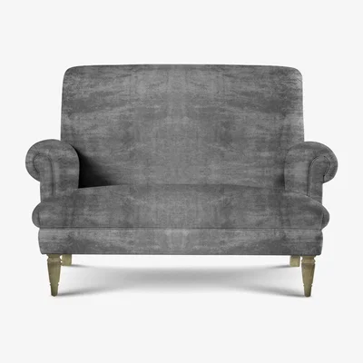 Perch and Parrow Delcor Petite Sofa in Cloudy Grey