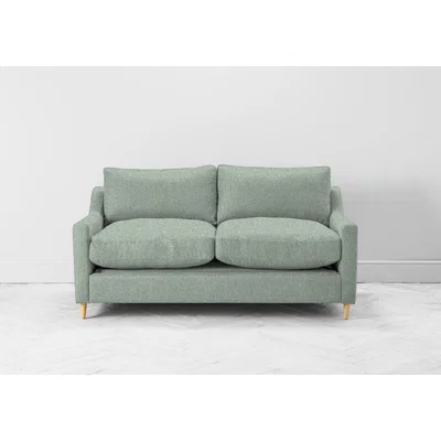 Perch and Parrow Josh Two-Seater Sofa in Thyme Green