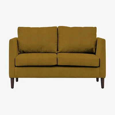 Perch and Parrow Everyday Model 3 Sofa 2 Seater in Medallion Gold