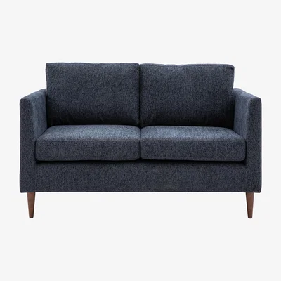 Perch and Parrow Sloucher 2 Seater Sofa in Charcoal