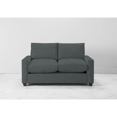 Perch and Parrow Mimi Two-Seater Sofa Bed in Harbour Porpoise