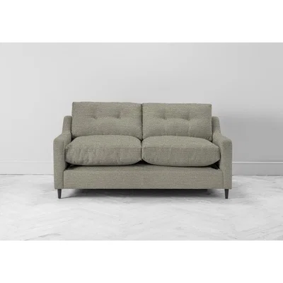 Perch and Parrow Nathan Two-Seater Sofa Bed in Diamond Dust