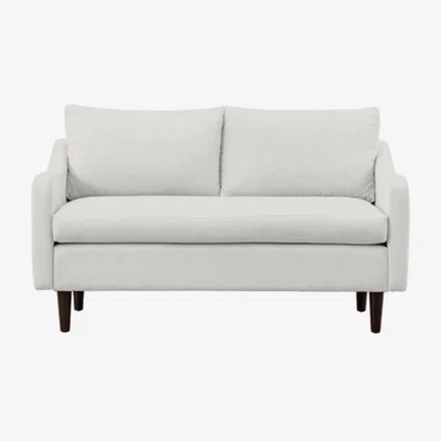 Perch and Parrow Chummy 2 Seater Sofa in a Box in Bone Grey