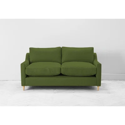 Perch and Parrow Josh Two-Seater Sofa Bed in Juniper Green