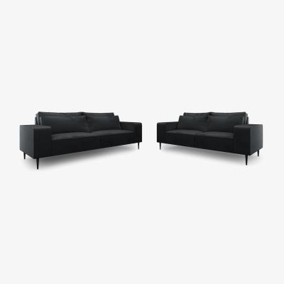 The Range Silet 3-2 Seater Sofa Set - Grey