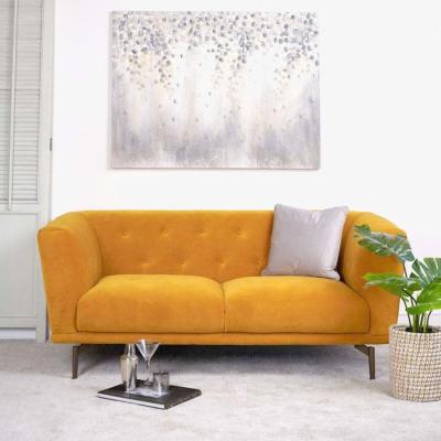 The Range Baron 2 Seater Sofa - Mustard