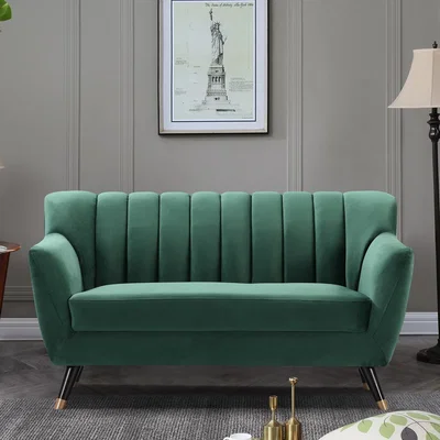 The Range Morgan 2 Seat Sofa - Green