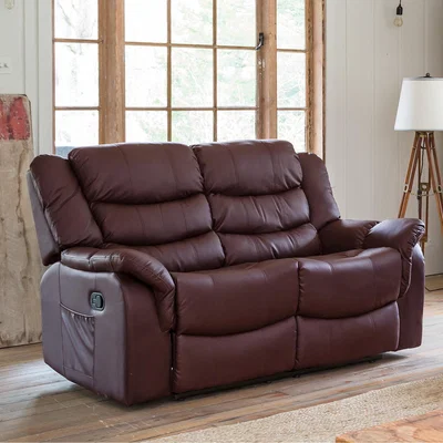 The Range Almeira 2 Seat Recliner Sofa - Red
