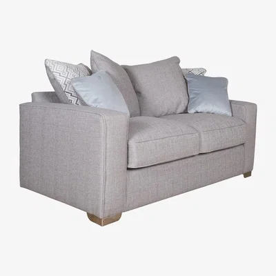 The Range New York Two Seater Scatterback Sofa - Carnaby Slate / Carnaby Slate