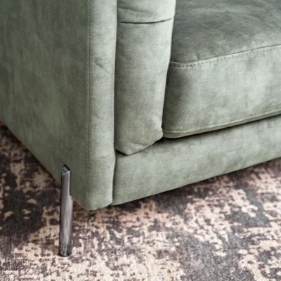 The Range Marseilles 2 Seater Sofa - Forest Green