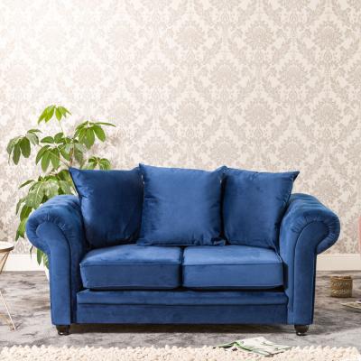 The Range Geneva 2 Seat Sofa - Blue