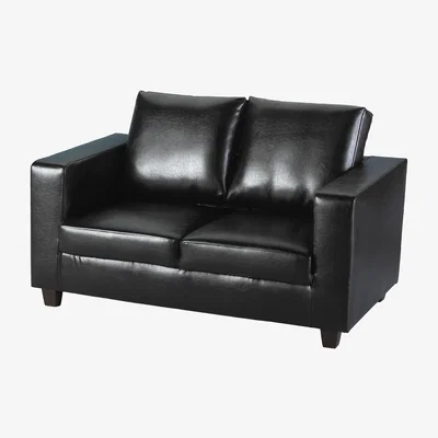 The Range Tempo Two Seater Sofa - Black