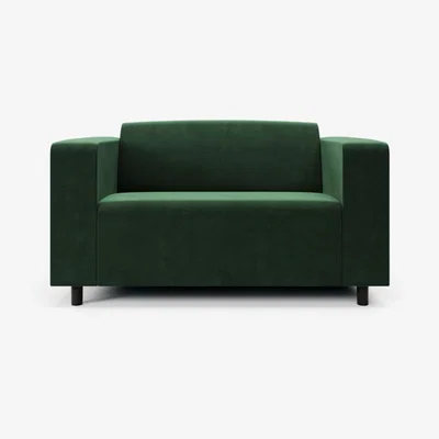 The Range Clapham 2 Seat Sofa Green - Green