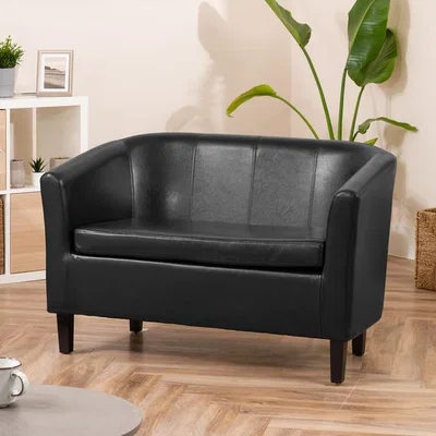 The Range Meriden 2 Seat Tub Sofa - Red