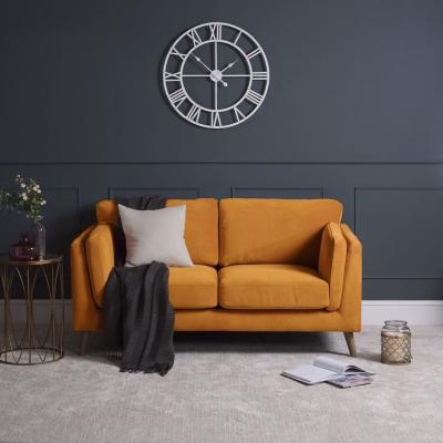 The Range Harris 2 Seat Sofa - Mustard