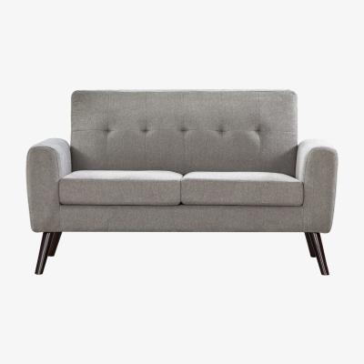 The Range Snowdonia 2 Seater Button Back Sofa - Grey - Grey