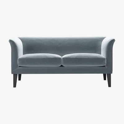 Sofa.com Fingal 2 Seat Sofa in Windermere Cotton Matt Velvet - sofa.com