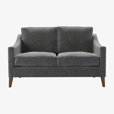 Sofa.com Iggy 2 Seat Sofa (breaks down) in Earl Grey Smart Velvet - sofa.com