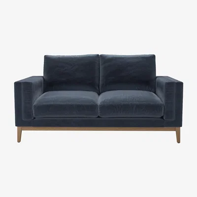Sofa.com Costello 2 Seat Sofa in Skyfall Cotton Matt Velvet
