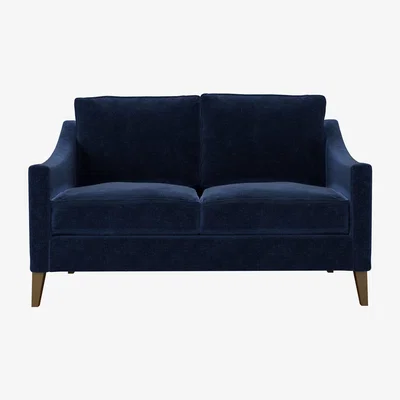 Sofa.com Iggy 2 Seat Sofa (breaks down) in Port Royal Aquaclean Clever Chenille