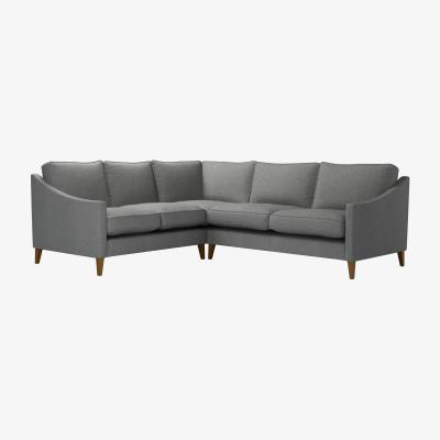 Sofa.com Iggy Asym. Crn: LHF 2 Seat w RHF 2.5 Seat in Storm Soft Sustainable Wool - sofa.com
