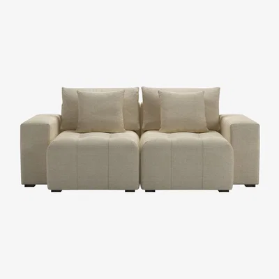 Sofa.com Romy 2 Seat Sofa in Saddle Antique Leather